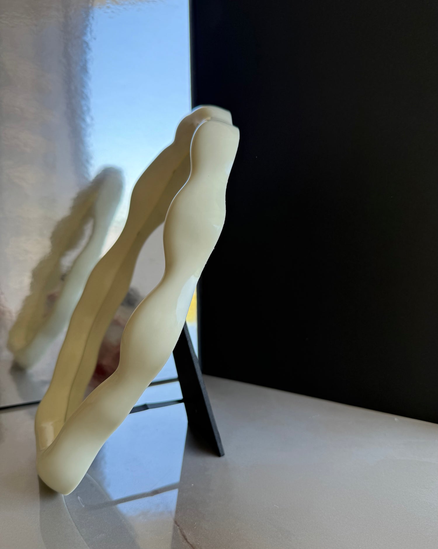 Keramikoptik Spiegel 25x17cm