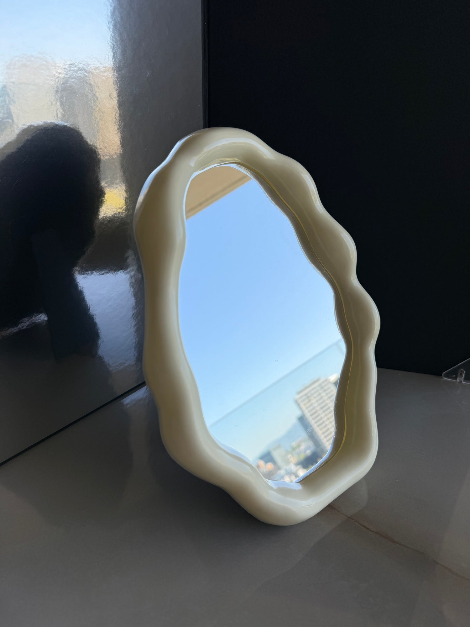 Keramikoptik Spiegel 25x17cm